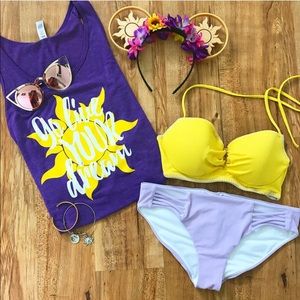 Oh Yeah Apparel Disney Tangled Rapunzel Tank 💜🌻